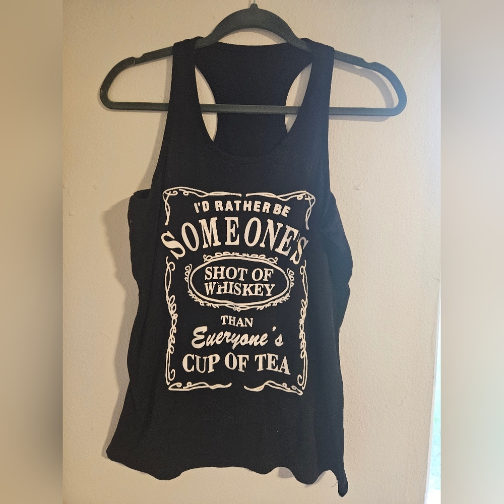 "Shot of whiskey" tanktop